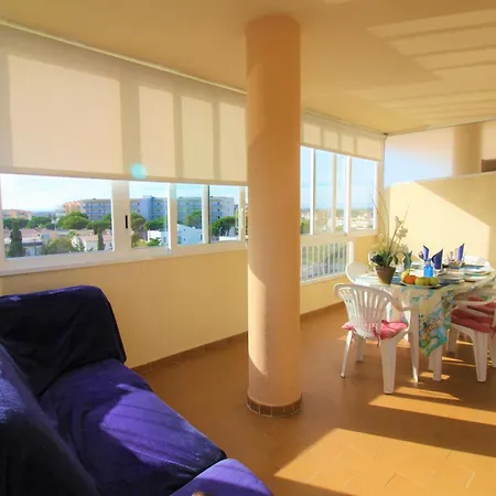 Soleado Con Terraza, A/a Y Garaje En Roses, Cerca De Playa Y Parque Natural - Es-258-63 Apartment Roses